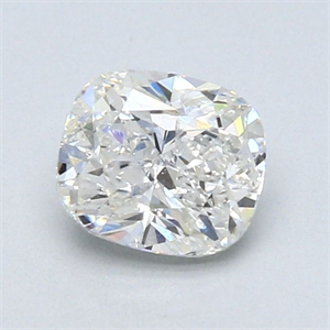 Picture of Natural Diamond 0.90 Carats, Cushion with  Cut, H Color, I1 Clarity and Certified by GIA