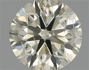 Foto Diamante Natural 0.90 quilates, Redondo , Color L, claridad SI2 y certificado IGI de