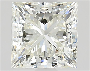 Foto Diamante Natural 1.01 quilates, Princesa , Color L, claridad VVS1 y certificado GIA de