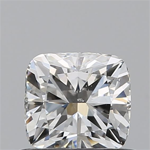 Picture of Natural Diamond 0.50 Carats, Cushion with  Cut, H Color, SI1 Clarity and Certified by GIA