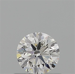 Picture of Natural Diamond 0.51 Carats, Round with Excellent Cut, F Color, VVS1 Clarity and Certified by GIA