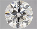 Diamante Natural 4.01 quilates, Redondo , Color G, claridad VVS2 y certificado IGI