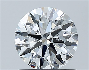 Foto Diamante Natural 0.81 quilates, Redondo , Color G, claridad SI2 y certificado GIA de