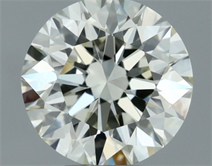 Picture of Natural Diamond 0.50 Carats, Round with Excellent Cut, M Color, VVS2 Clarity and Certified by GIA