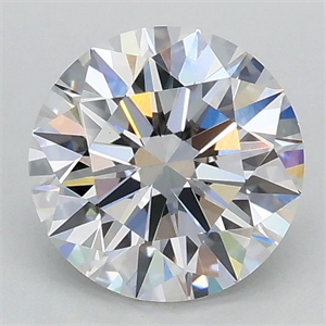 Picture of Lab Grown Diamond 1.05 Carats, Round with Ideal Cut, D Color, VS1 Clarity and Certified by IGI