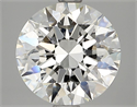 Natural Diamond 2.01 Carats, Round with Excellent Cut, G Color, VS1 Clarity and Certified by GIA