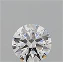 Diamante Natural 0.60 quilates, Redondo , Color F, claridad VVS1 y certificado GIA