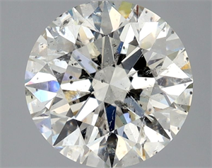 Foto Diamante Natural 2.53 quilates, Redondo , Color H, claridad SI2 y certificado IGI de