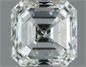 Natural Diamond 1.01 Carats, Asscher with  Cut, I Color, SI2 Clarity and Certified by IGI