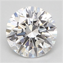 Diamante Natural 0.56 quilates, Redondo , Color E, claridad IF y certificado GIA