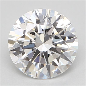 Foto Diamante Natural 0.56 quilates, Redondo , Color E, claridad IF y certificado GIA de