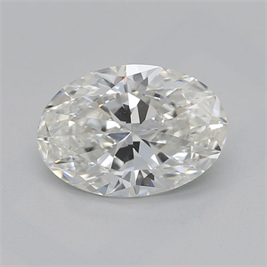 Picture of Natural Diamond 1.20 Carats, Oval with  Cut, H Color, VS2 Clarity and Certified by GIA