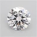Lab Grown Diamond 1.00 Carats, Round with Ideal Cut, D Color, VVS1 Clarity and Certified by IGI