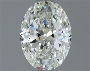 Picture of Natural Diamond 1.00 Carats, Oval with  Cut, G Color, VVS2 Clarity and Certified by IGI