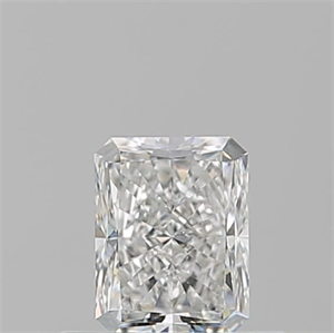 Foto Diamante Natural 0.50 quilates, Radiante , Color F, claridad SI1 y certificado GIA de