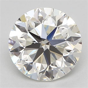 Picture of Natural Diamond 0.90 Carats, Round with Very Good Cut, I Color, VVS1 Clarity and Certified by GIA