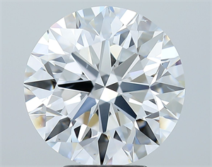 Picture of Natural Diamond 4.81 Carats, Round with Excellent Cut, D Color, SI1 Clarity and Certified by GIA