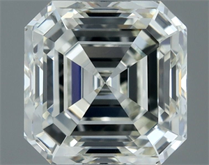 Foto Diamante Natural 1.00 quilates, Asscher , Color J, claridad VS1 y certificado IGI de