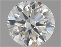 Natural Diamond 0.40 Carats, Round with Very Good Cut, I Color, SI2 Clarity and Certified by GIA