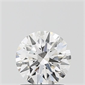 Lab Grown Diamond 1.05 Carats, Round with Ideal Cut, F Color, VS1 Clarity and Certified by IGI