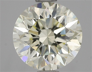 Picture of Natural Diamond 1.50 Carats, Round with Very Good Cut, N Color, VS1 Clarity and Certified by IGI