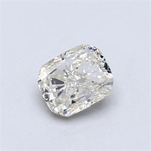 Foto Diamante Natural 0.64 quilates, Del cojín , Color J, claridad VVS2 y certificado GIA de