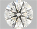 Diamante Natural 0.91 quilates, Redondo , Color K, claridad VS2 y certificado GIA