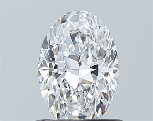Picture of Natural Diamond 0.70 Carats, Oval with  Cut, D Color, VS2 Clarity and Certified by GIA