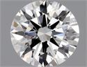 Natural Diamond 0.40 Carats, Round with Excellent Cut, G Color, VS1 Clarity and Certified by GIA