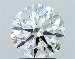 Picture of Natural Diamond 2.03 Carats, Round with Excellent Cut, H Color, VS1 Clarity and Certified by GIA