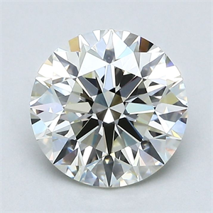 Foto Diamante Natural 1.70 quilates, Redondo , Color K, claridad IF y certificado GIA de