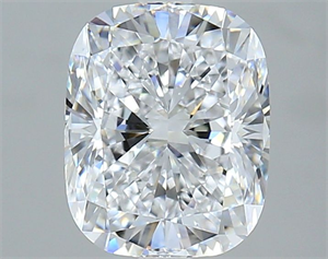 Picture of Natural Diamond 2.85 Carats, Cushion with  Cut, D Color, VVS2 Clarity and Certified by GIA