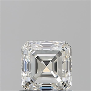 Foto Diamante Natural 0.90 quilates, Asscher , Color I, claridad VVS1 y certificado GIA de