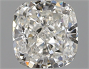 Diamante Natural 0.70 quilates, Del cojín , Color H, claridad SI1 y certificado GIA