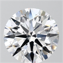 Lab Grown Diamond 2.73 Carats, Round with Ideal Cut, E Color, VS1 Clarity and Certified by IGI