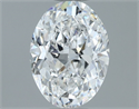 Natural Diamond 0.80 Carats, Oval with  Cut, E Color, SI2 Clarity and Certified by GIA