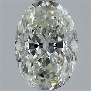 Picture of Natural Diamond 1.54 Carats, Oval with  Cut, H Color, VVS2 Clarity and Certified by IGI