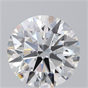 Del inventario de diamantes de laboratorio, 4.09 quilates, Redondo , Color F, claridad VVS2 y certificado IGI