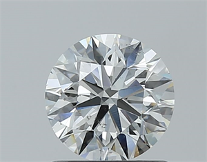 Picture of Natural Diamond 0.90 Carats, Round with Excellent Cut, G Color, SI1 Clarity and Certified by GIA