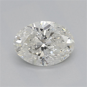 Foto Diamante Natural 0.80 quilates, Ovalado , Color I, claridad I1 y certificado GIA de