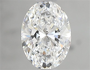 Picture of Natural Diamond 0.72 Carats, Oval with  Cut, E Color, VS2 Clarity and Certified by GIA