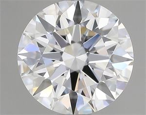 Picture of Lab Grown Diamond 1.08 Carats, Round with Ideal Cut, D Color, VVS2 Clarity and Certified by IGI