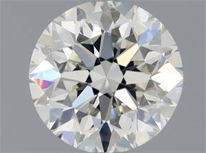 Picture of Natural Diamond 0.70 Carats, Round with Very Good Cut, I Color, SI1 Clarity and Certified by GIA