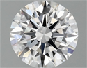 Lab Grown Diamond 1.05 Carats, Round with Excellent Cut, E Color, VS1 Clarity and Certified by IGI