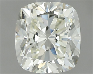 Picture of Natural Diamond 0.90 Carats, Cushion with  Cut, J Color, SI1 Clarity and Certified by IGI