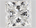 Natural Diamond 1.12 Carats, Princess with  Cut, F Color, VS1 Clarity and Certified by GIA