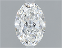 Diamante Natural 0.60 quilates, Ovalado , Color E, claridad VVS2 y certificado GIA