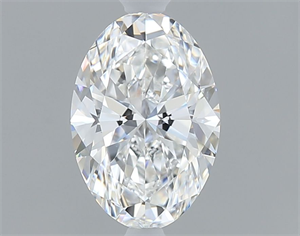 Foto Diamante Natural 0.60 quilates, Ovalado , Color E, claridad VVS2 y certificado GIA de