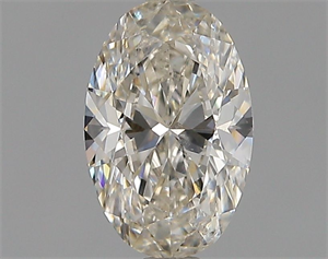 Picture of Natural Diamond 0.60 Carats, Oval with  Cut, K Color, SI2 Clarity and Certified by GIA