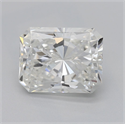 Natural Diamond 1.81 Carats, Radiant with  Cut, H Color, VS1 Clarity and Certified by GIA